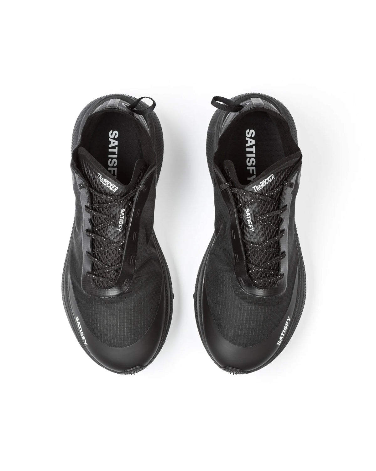 Jet Black Therocker Low-Top Sneakers