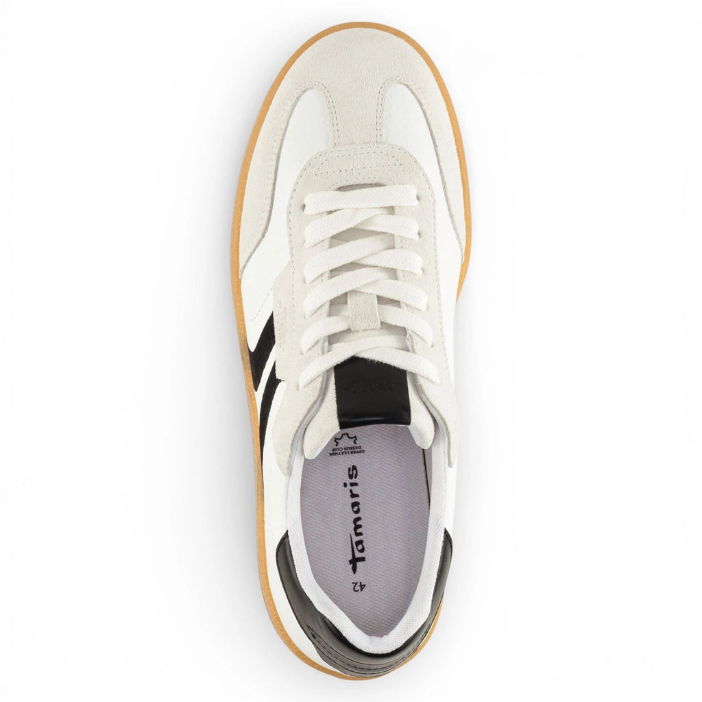 Leather Stripe Trainer Sneaker Shoes