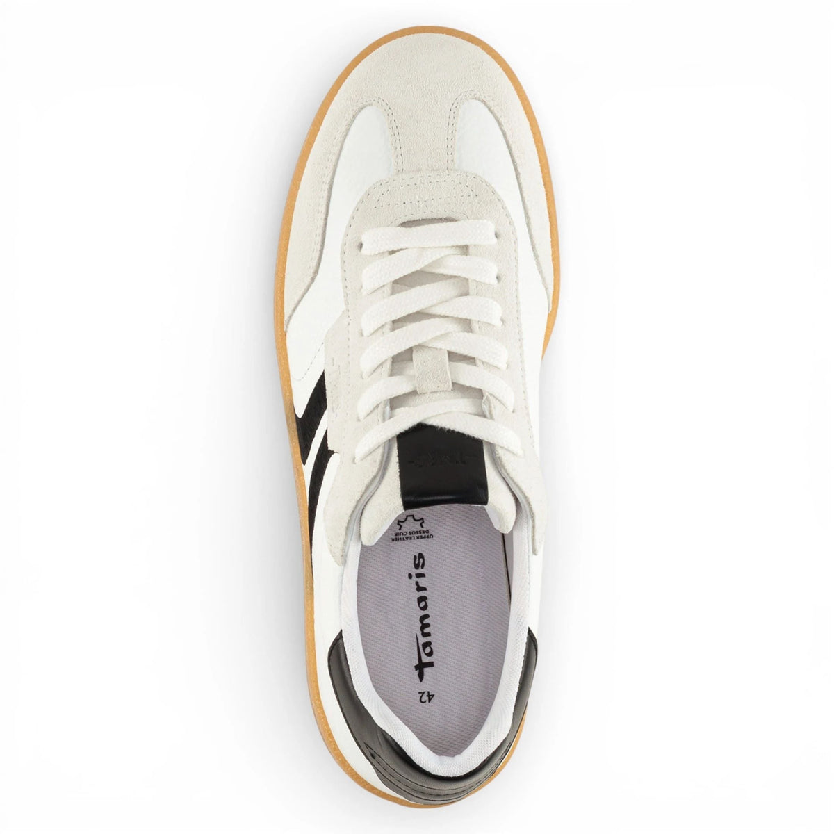 Leather Stripe Trainer Sneaker Shoes