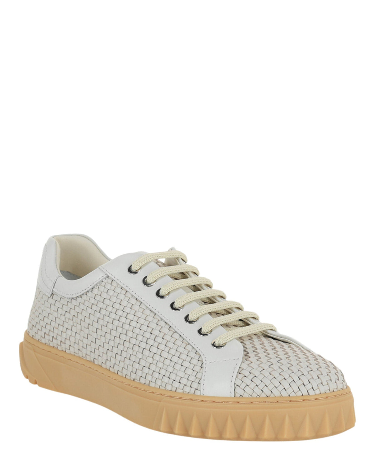 Cube 17 Woven Leather Sneakers