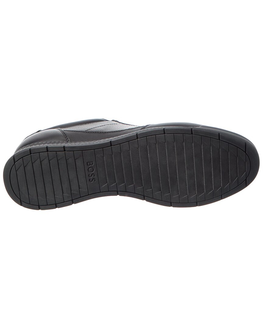Hugo Boss Titanium Leather Sneaker