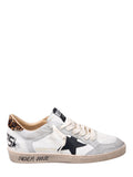 Low-Top Sneakers with Suede and Nappa Detailing