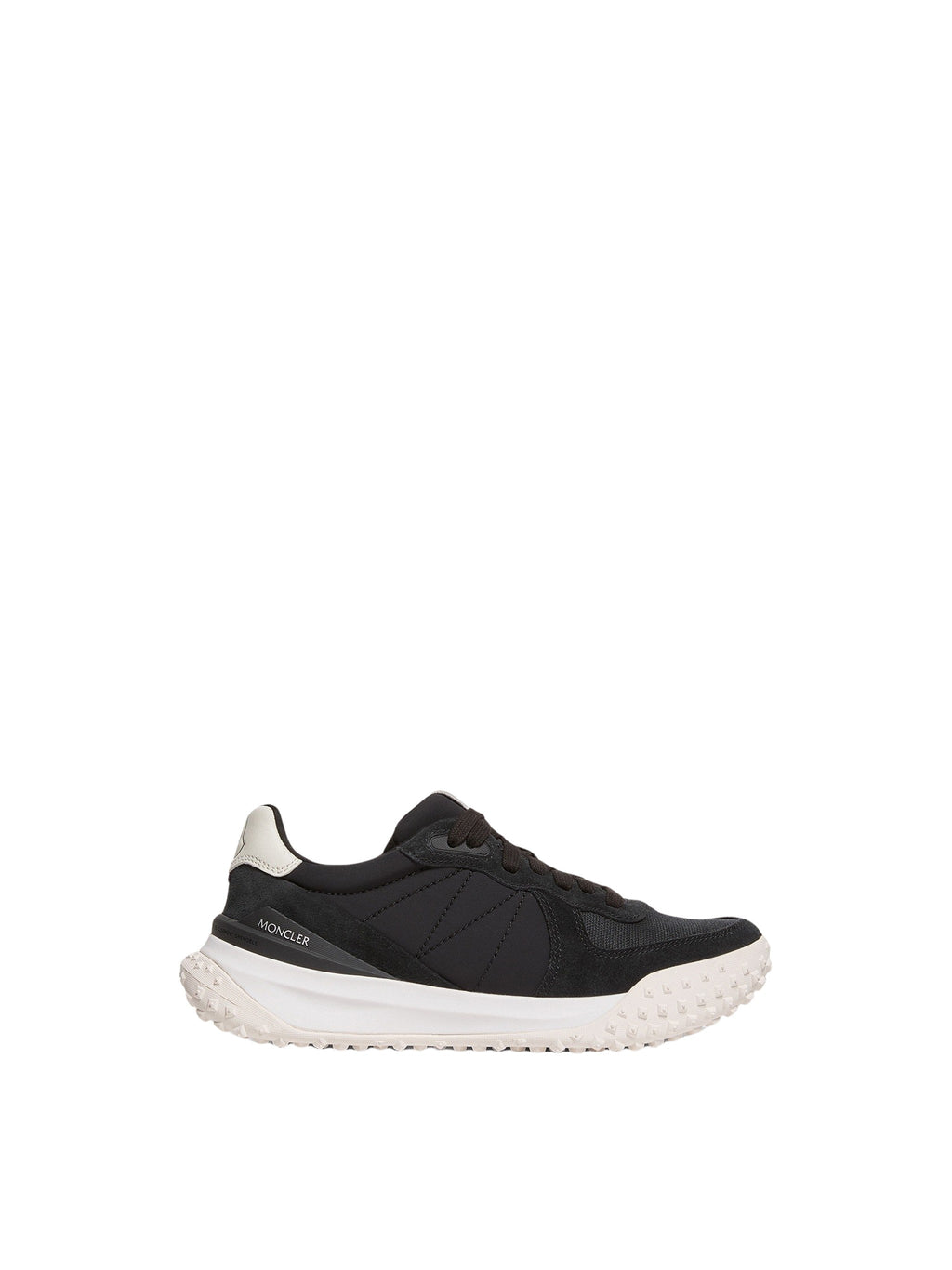 City Trek Black Low-Top Polyamide Sneakers