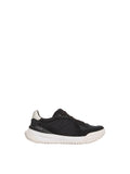 City Trek Black Low-Top Polyamide Sneakers