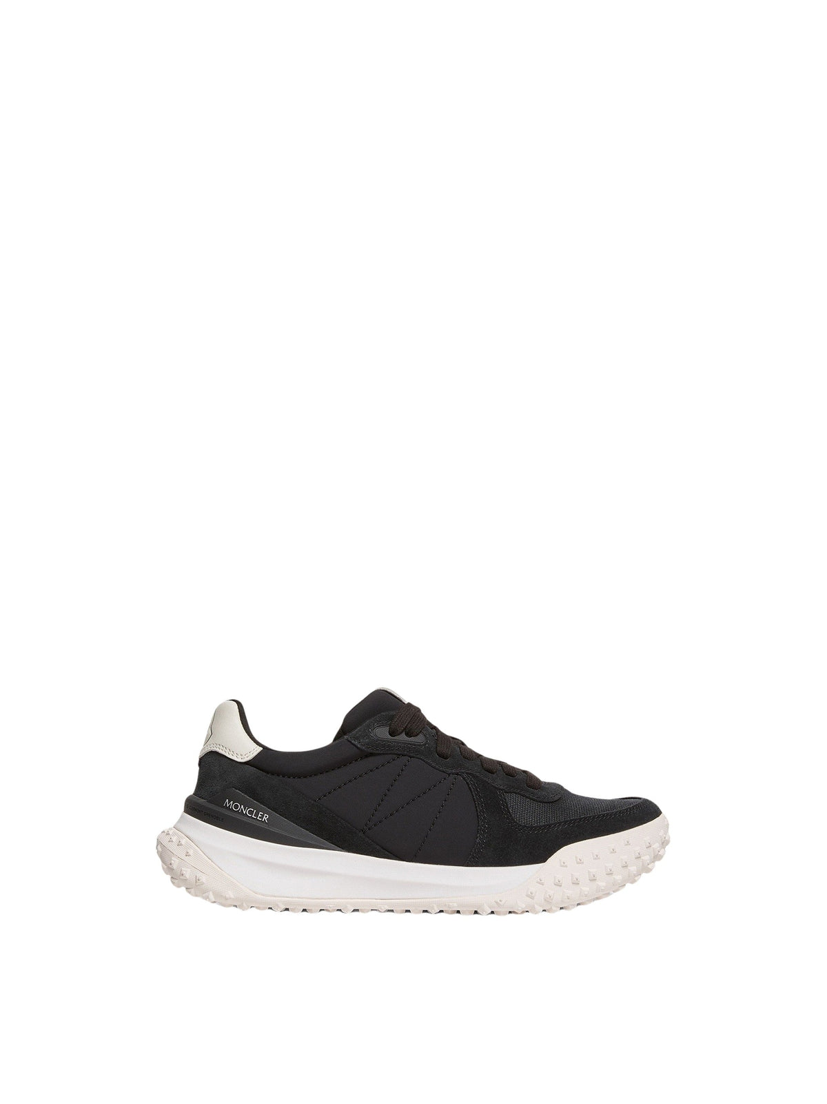 City Trek Black Low-Top Polyamide Sneakers