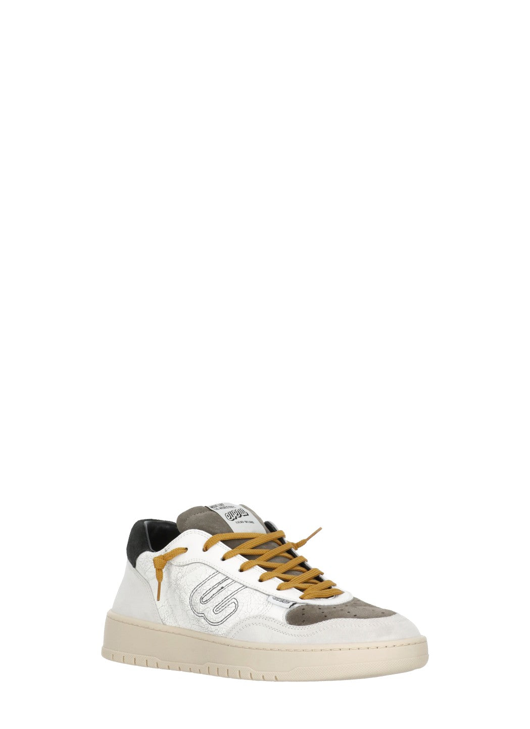 Equal White Suede Low-Top Sneakers