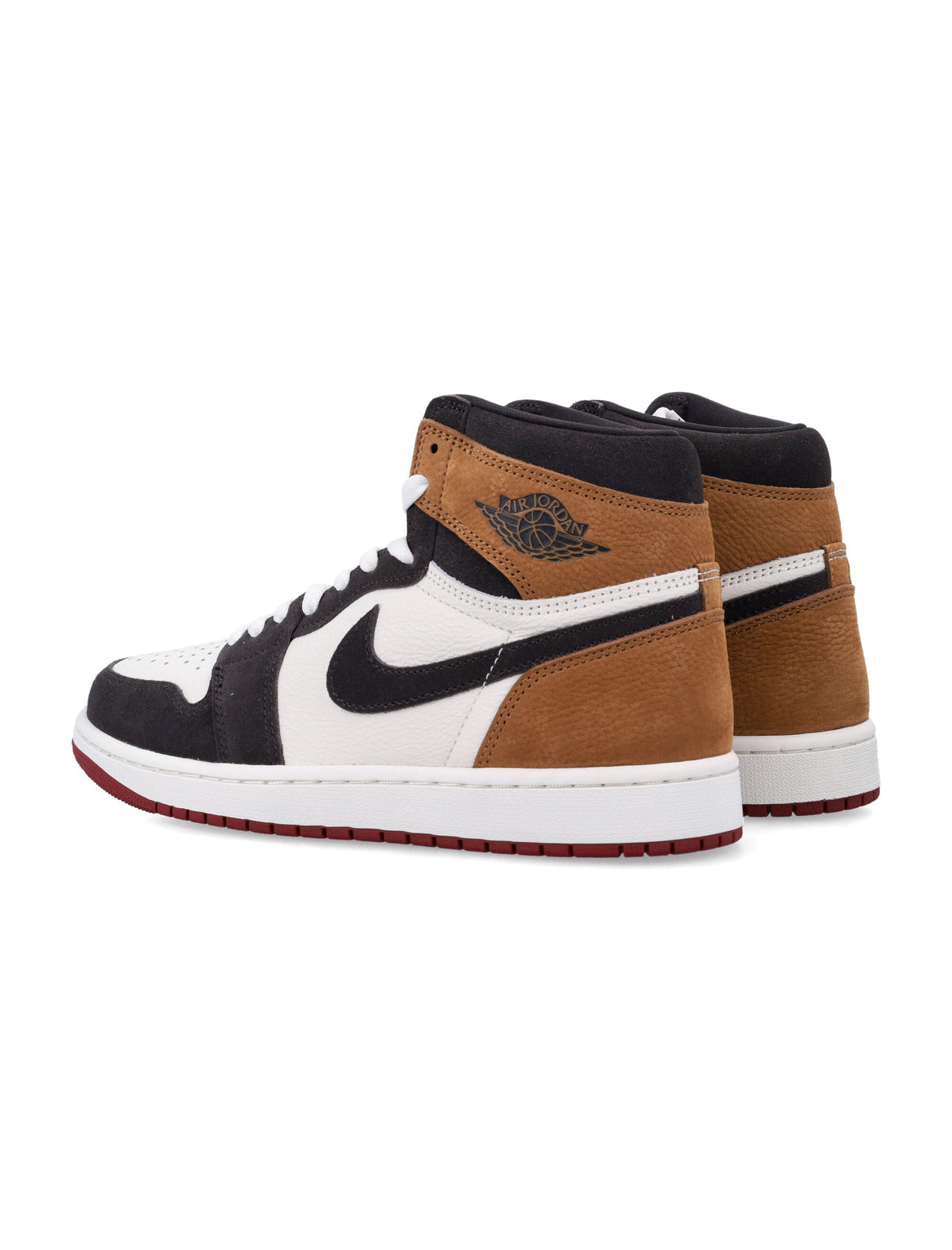 Air Jordan High-Top Leather Suede Sneakers