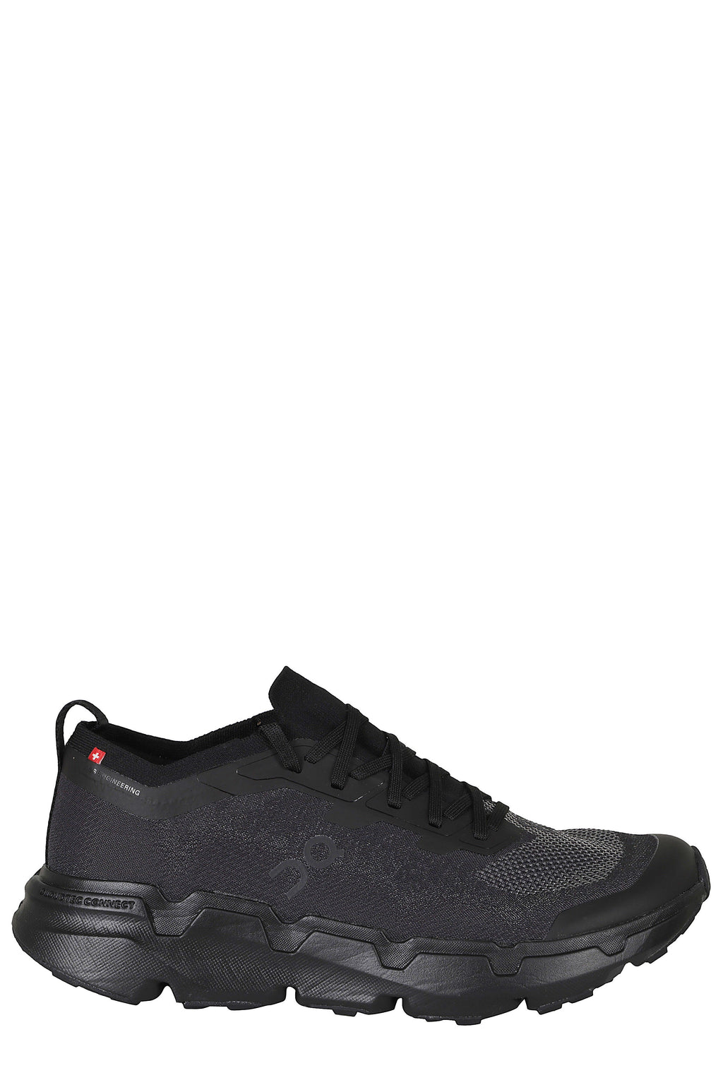 Black Cloudsoma Breathable Mesh Rubber Sole Nylon Sneakers