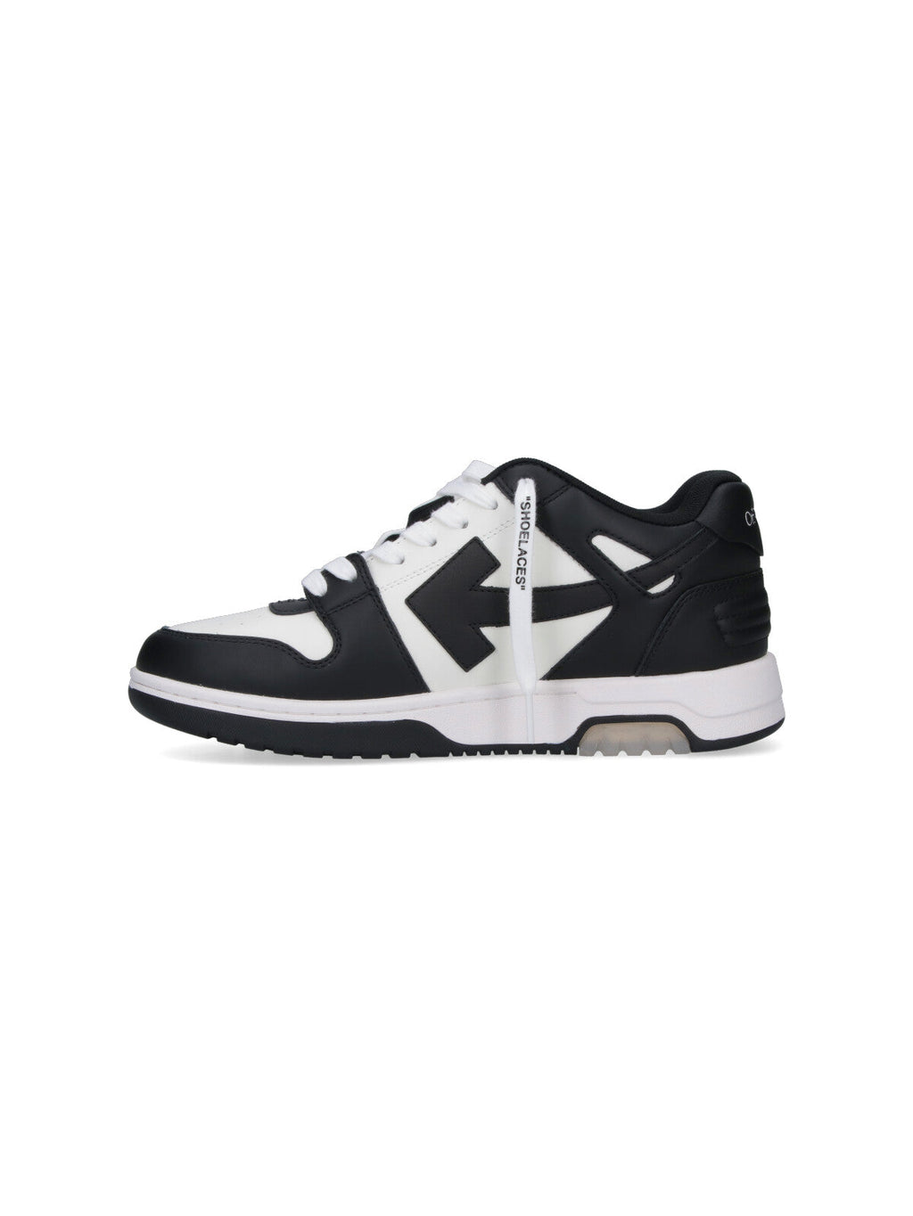 Black Leather Out Of Office Sneakers