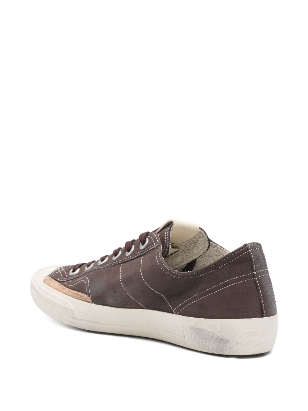 Low-Top Vintage Star Silk Nylon Sneakers