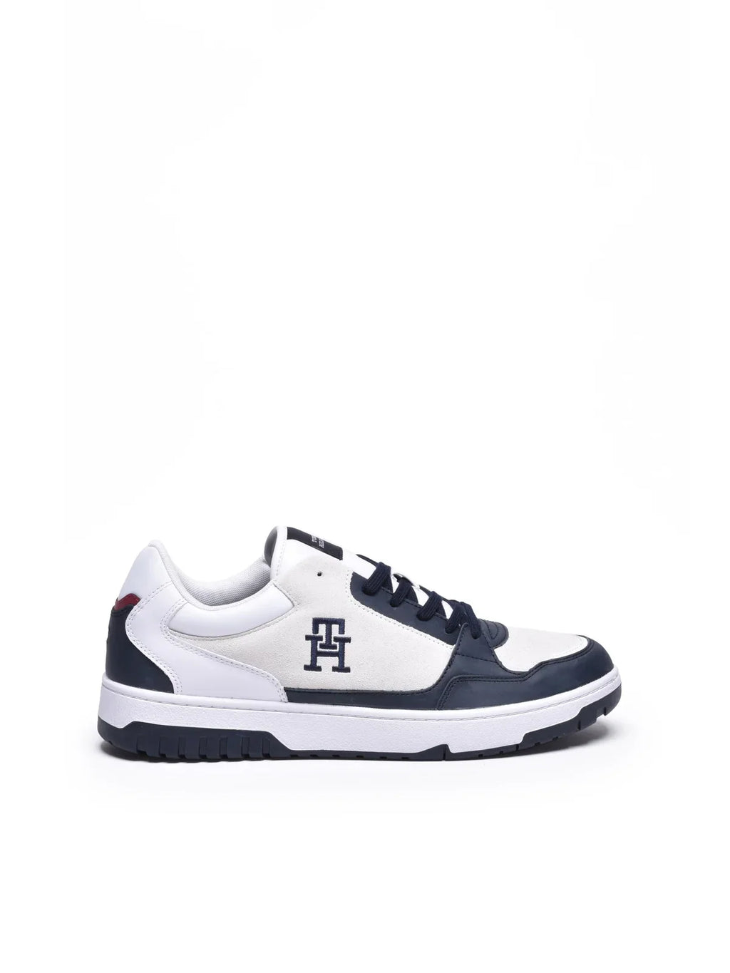 Blue Leather Suede Sneakers