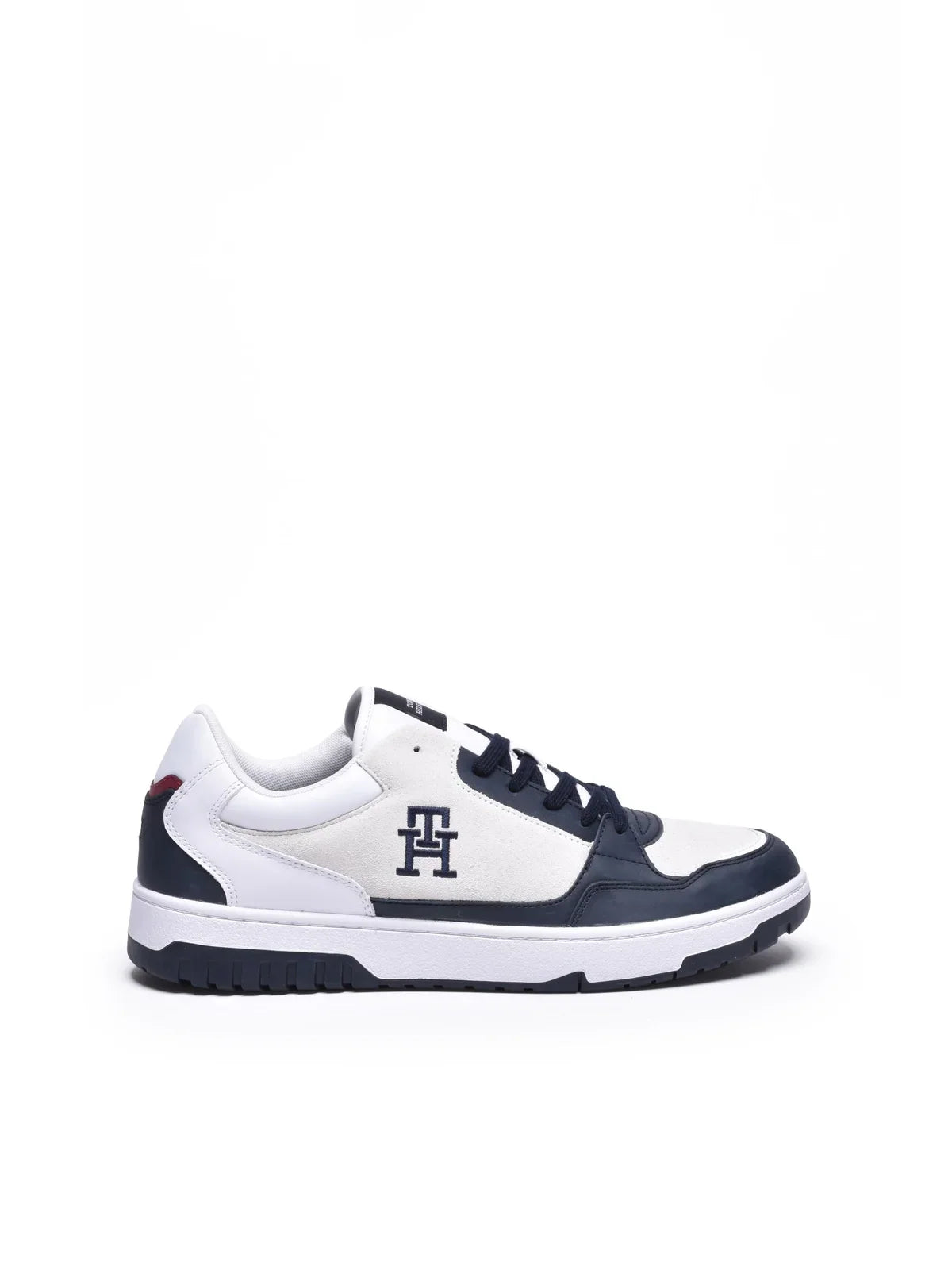Blue Leather Suede Sneakers
