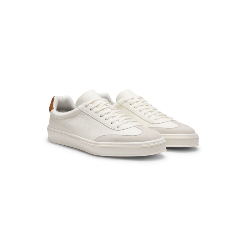 BY BECKHAM sneakers in leather and suede