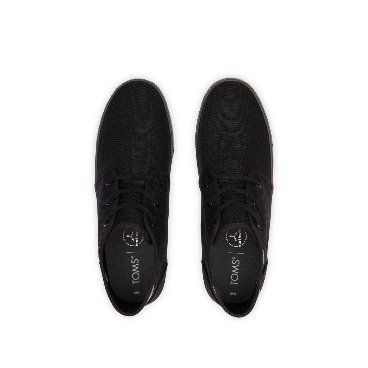 black canvas mens carlo mid top sneakers