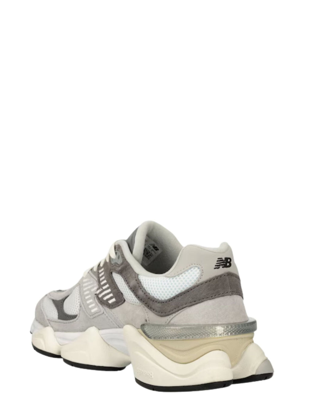 Gray 9060 Suede-Blend Retro-Futuristic Sneakers