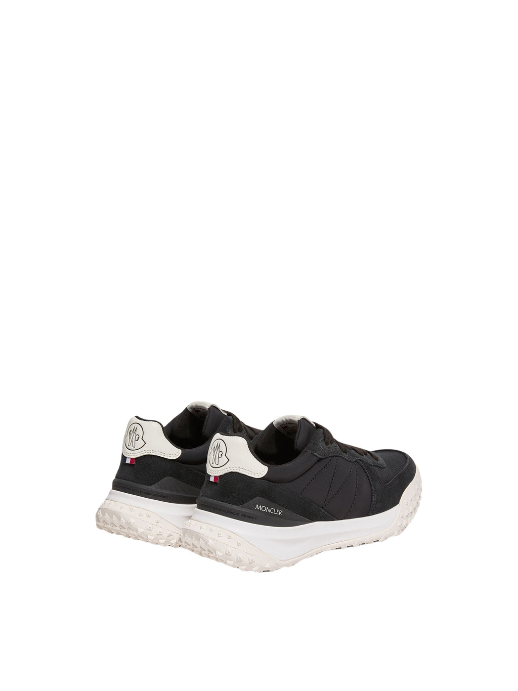 City Trek Black Low-Top Polyamide Sneakers