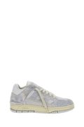 Low-Top Sneakers with Suede Upper and Retro Basketball Inspiration
