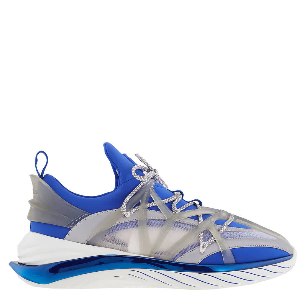 Jimmy Choo Men's Ultraviolet Mix Cosmos/M Low-Top Trainers