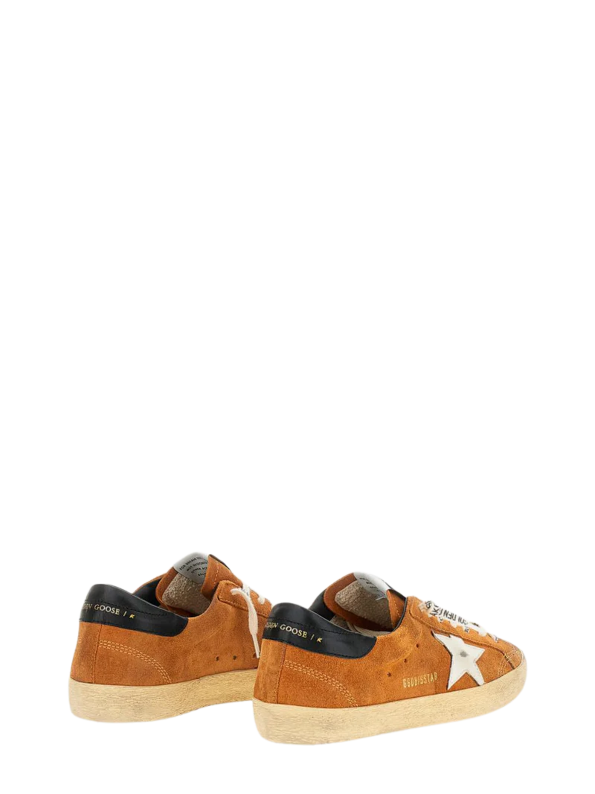 Brown Suede Superstar Sneakers