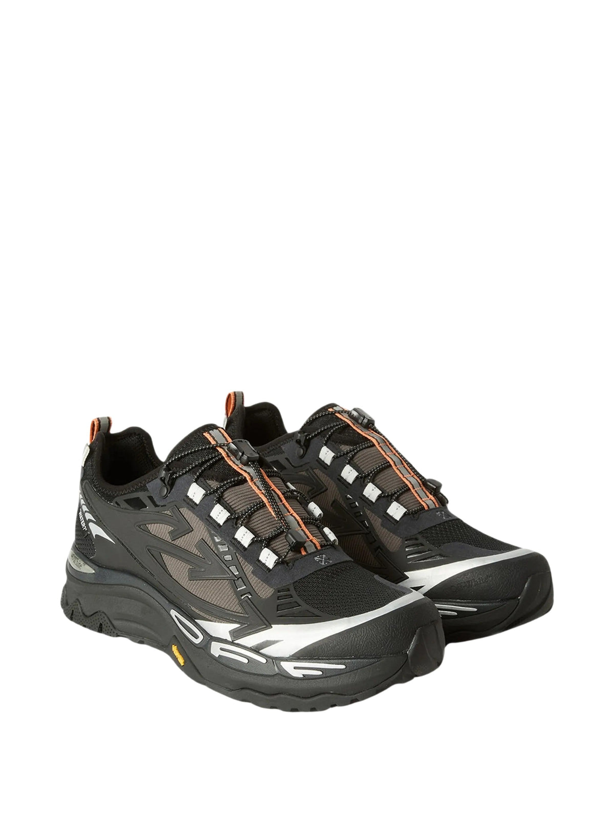 Black BRB Trail Low Mesh Sneakers