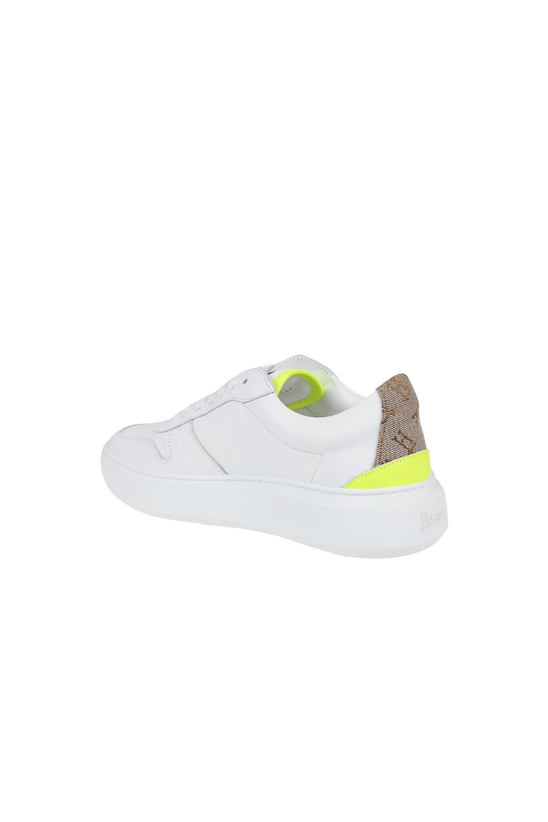 Herno Men Sneakers Sh001Um-Shoe6 B.co/giallo