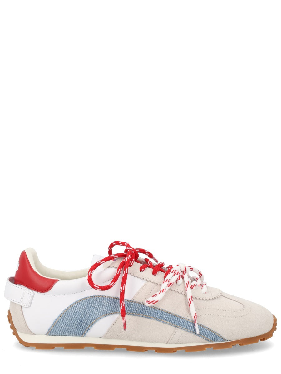 Beige Dc-642 Maple Leaf Sneakers