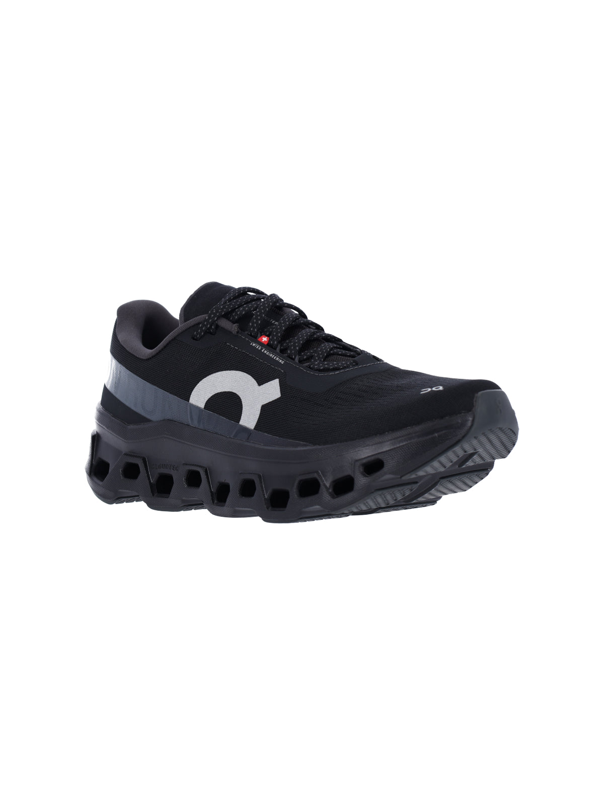 Black Cloudmonster Fabric Sneakers