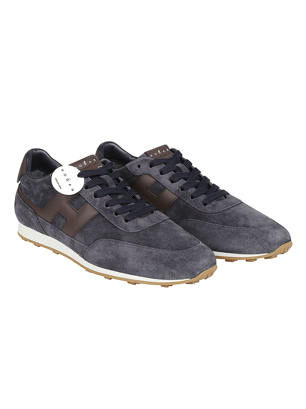 H699 Calf Leather Low-Top Sneakers