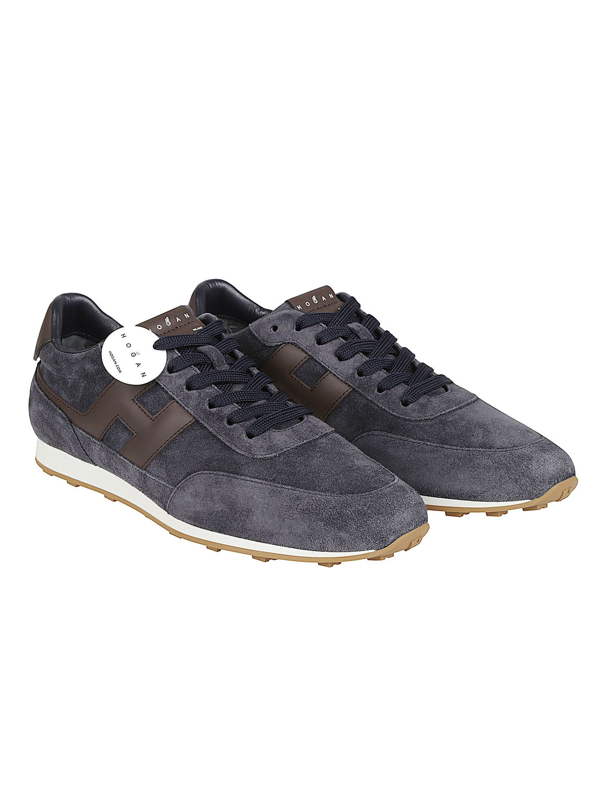 H699 Calf Leather Low-Top Sneakers