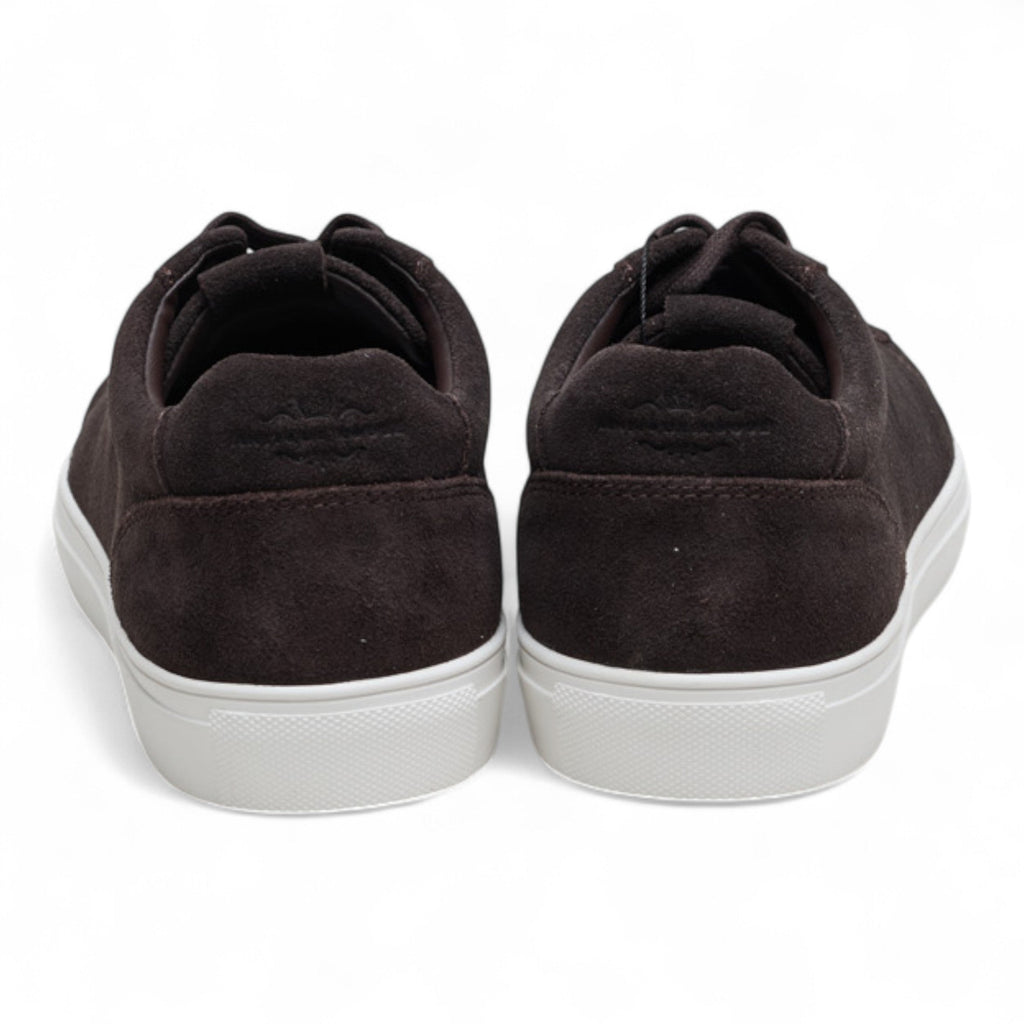 Antique Rogue Men’s Brown Suede Leather Trainer Sneaker Shoes - Gibbs