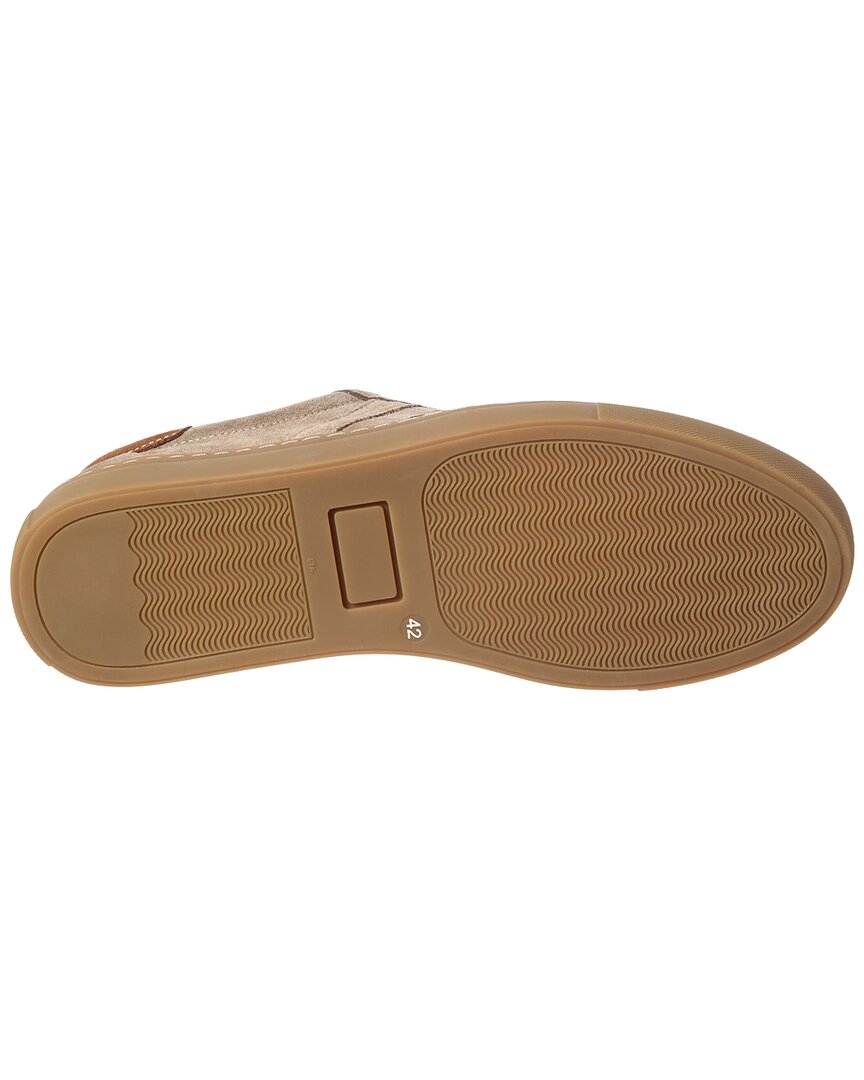 M by Bruno Magli Ryan T Toe Suede Sneaker