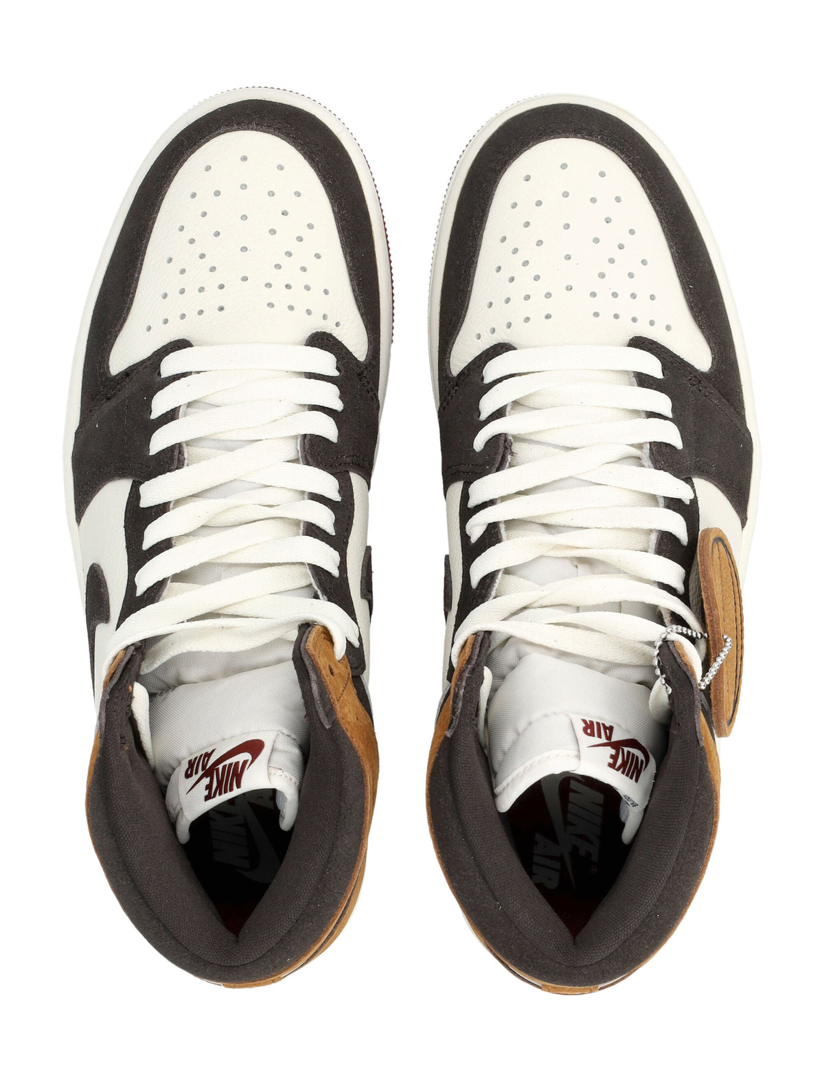 Air Jordan High-Top Leather Suede Sneakers