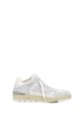 Grey Fabric Leather Suede Retro Sneakers