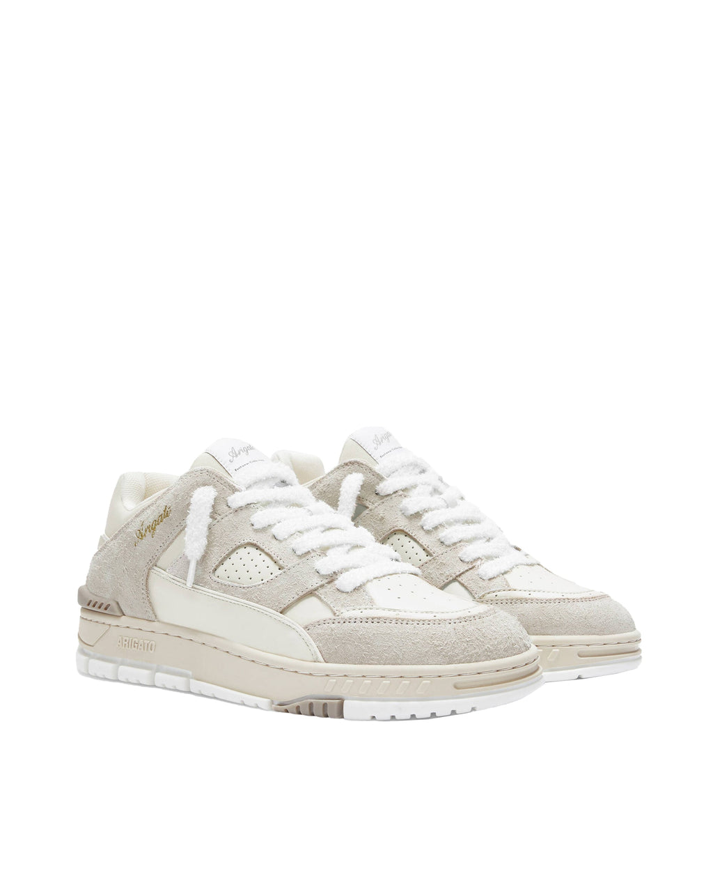 Handcrafted Low-Top Sneakers with Perforated Design and TPU Detail