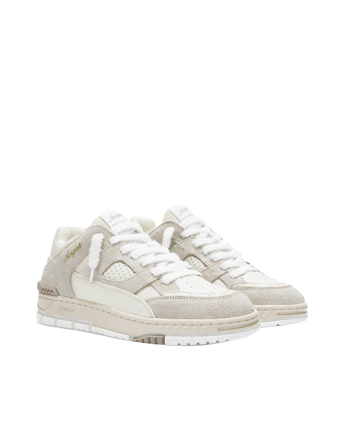 Handcrafted Low-Top Sneakers with Perforated Design and TPU Detail