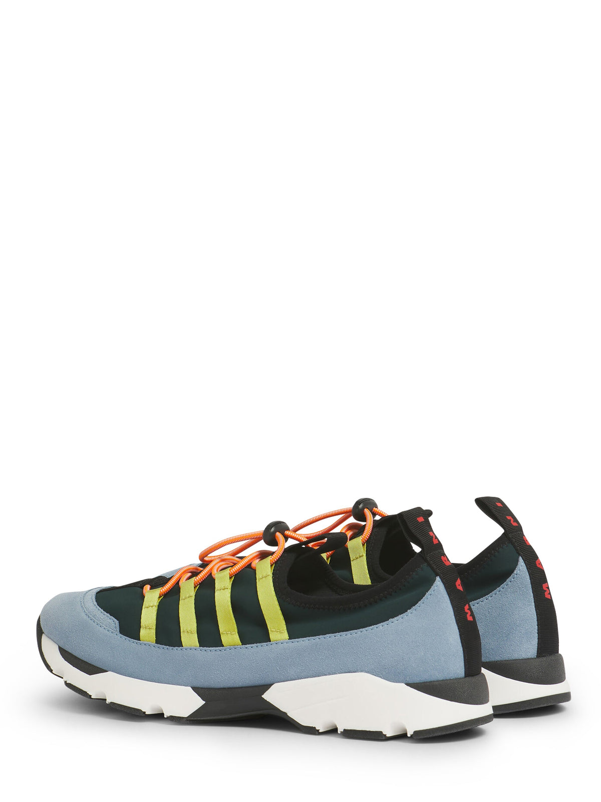 Low-Profile Sneakers with Bold Color Accents