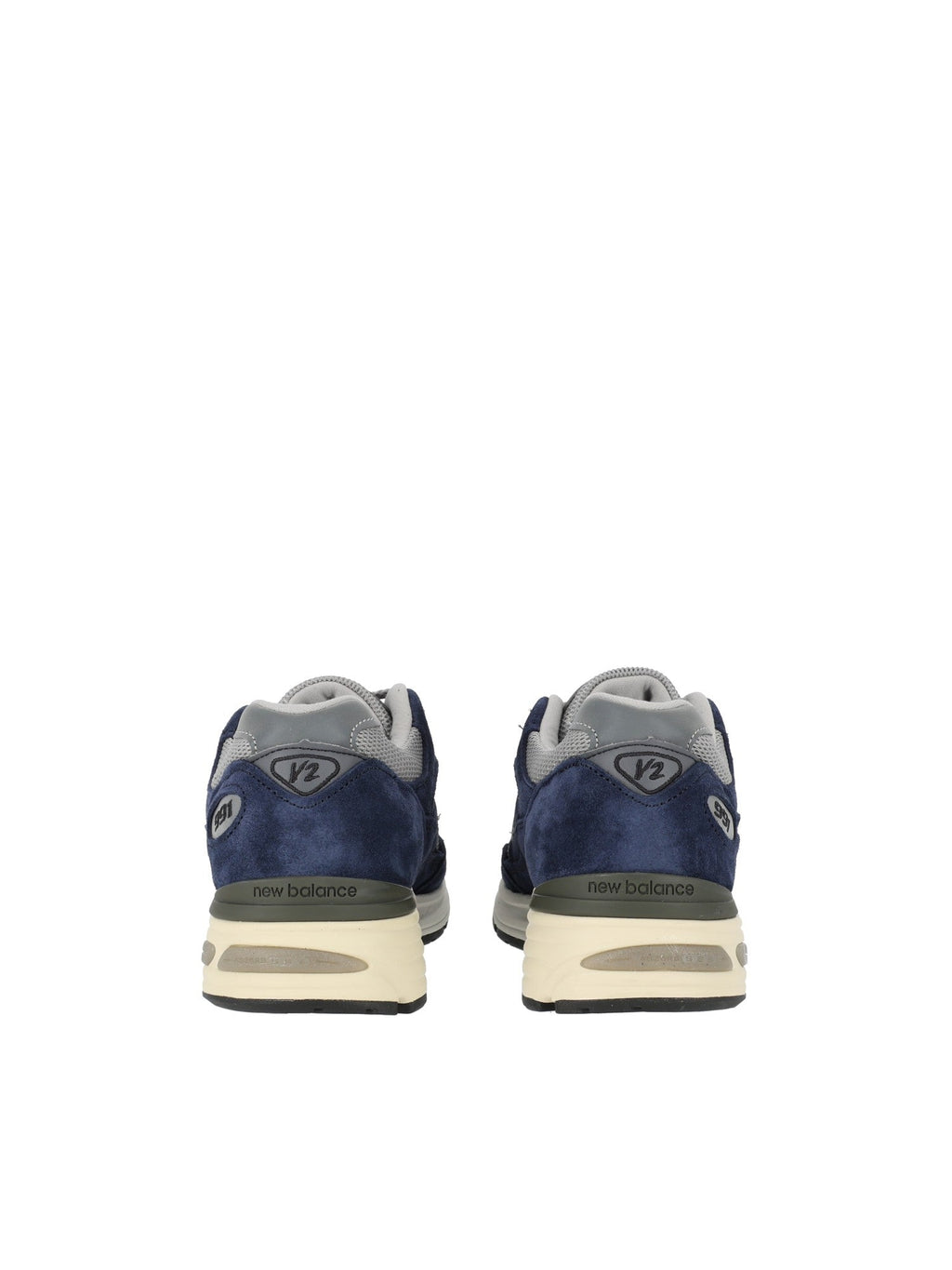Blue/Alloy Suede Synthetic Mesh Sneakers