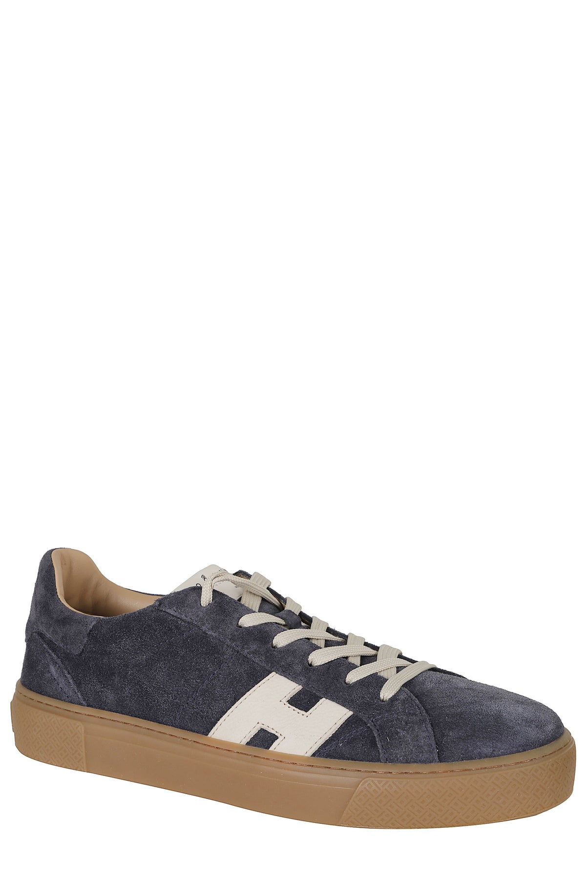 Blue Crosswind Suede Smooth Leather Rubber Sole Sneakers