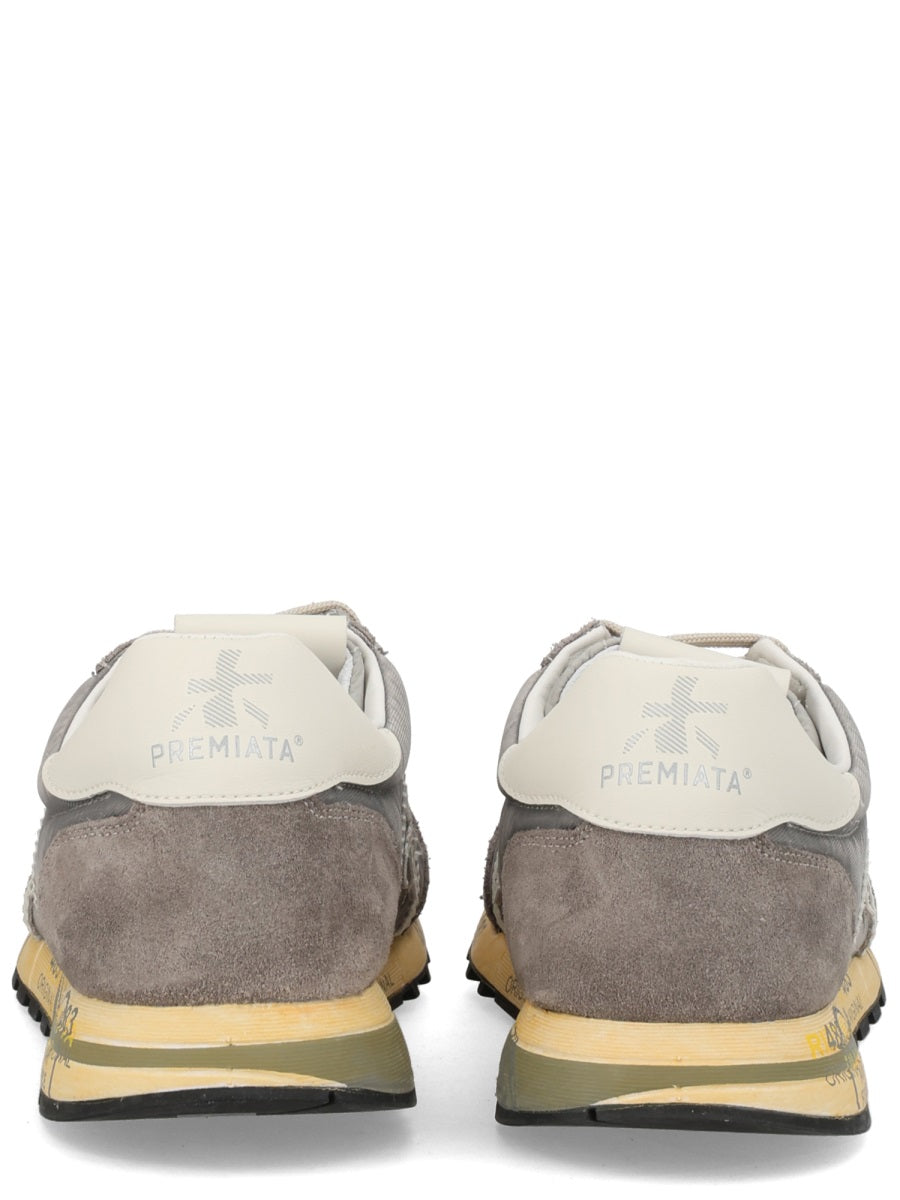 Lucy Muted Grey Suede Sneakers