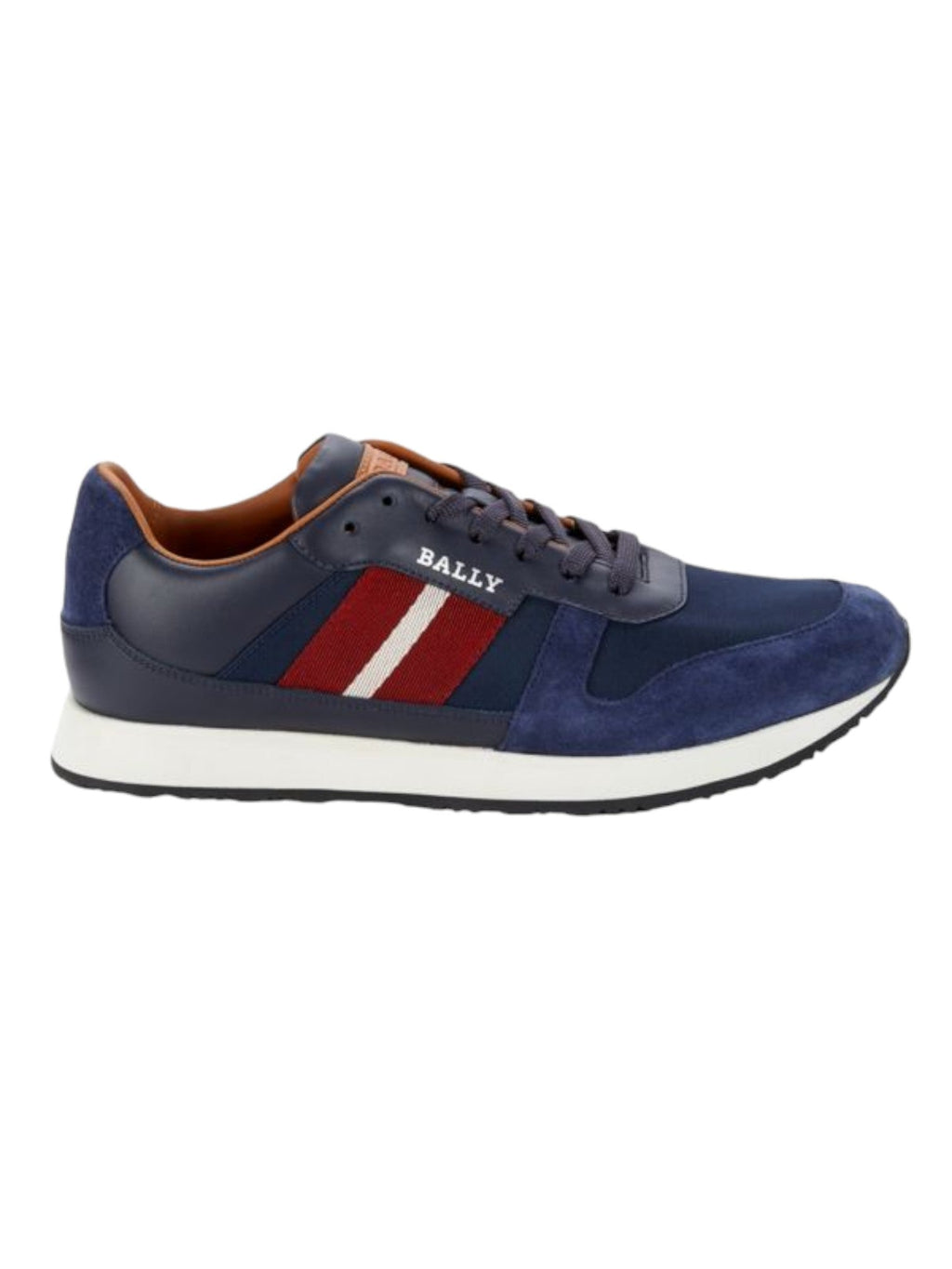 Bally Sprinter Men's 6238403 Blue Leather Suede Sneakers