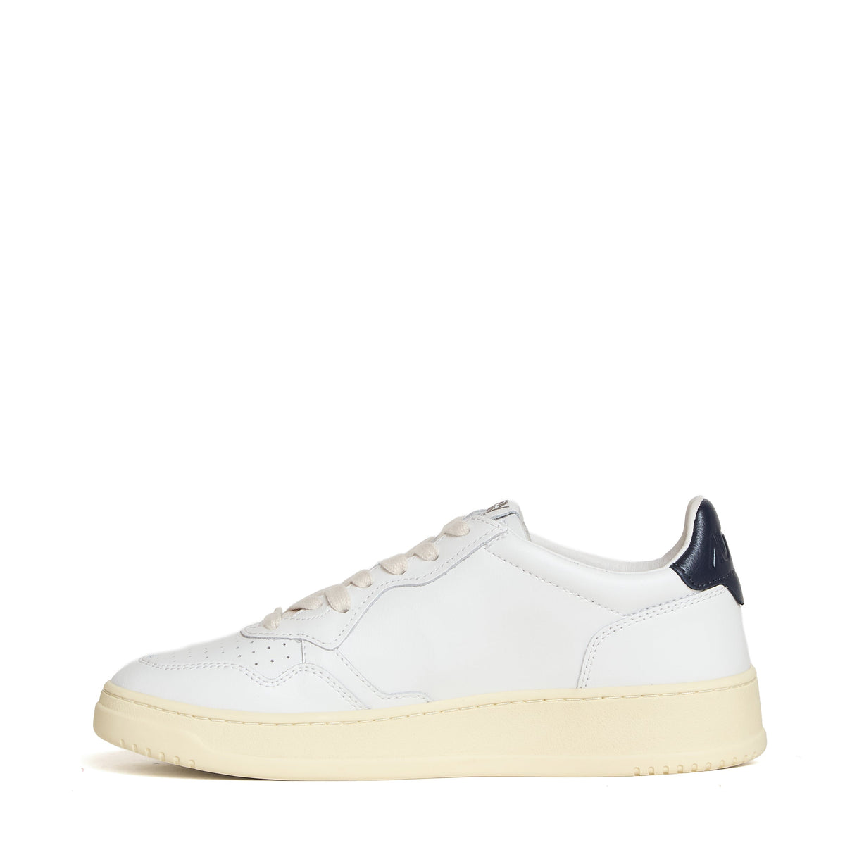 Medalist Low Sneakers In White Leather, Space