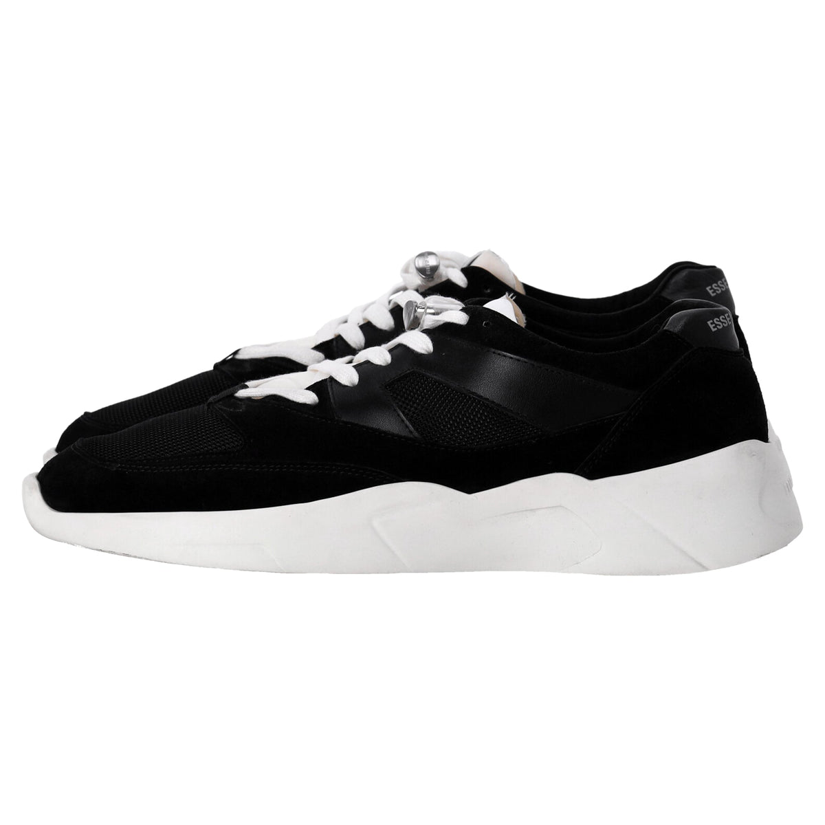 Fear of God Essentials Distance Sneakers in Black Suede