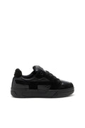 D-Ollie-Monochrome sneakers in suede and leather