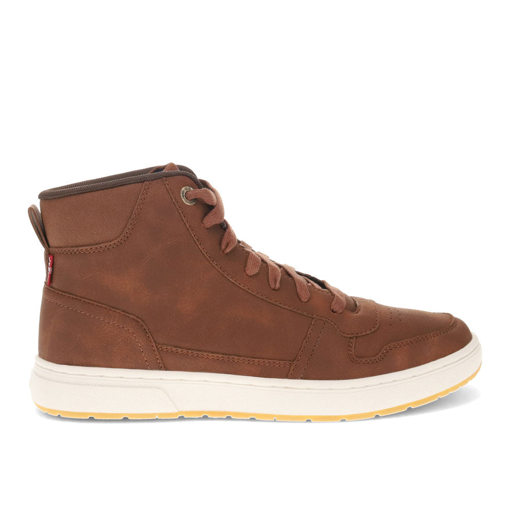 Levi's Mens Stephen Synthetic Leather Casual Lace Up Sneaker Boot