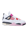 Air Jordan 4 Retro Sneakers With Comic-Inspired Detailing