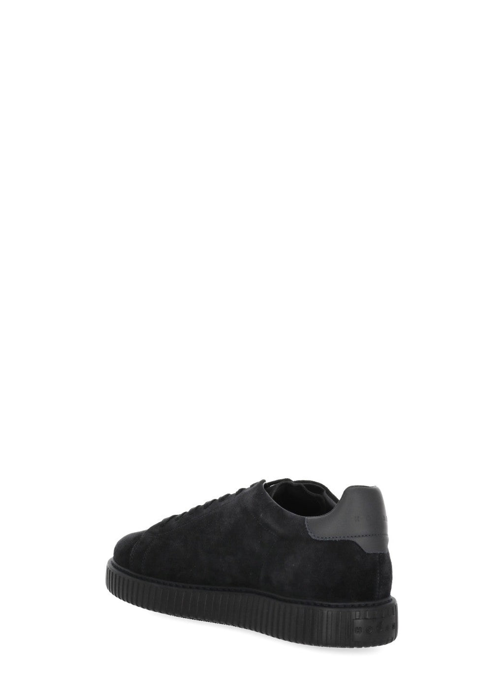 Blue Suede Low-Top Sneakers