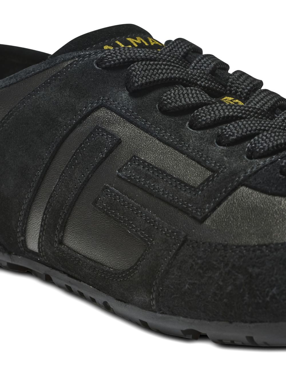 Low-Profile Lace-Up Rubber Sole Sneakers