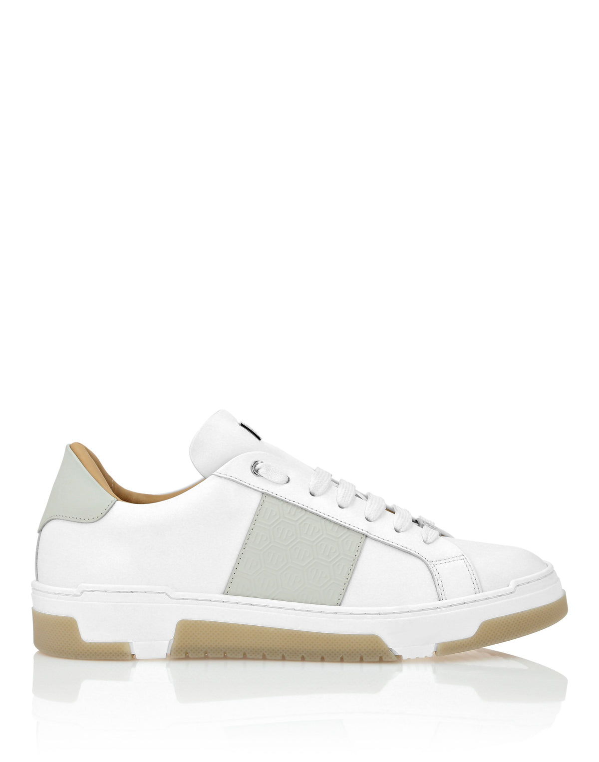 Leather Lo-Top Sneakers Monogram