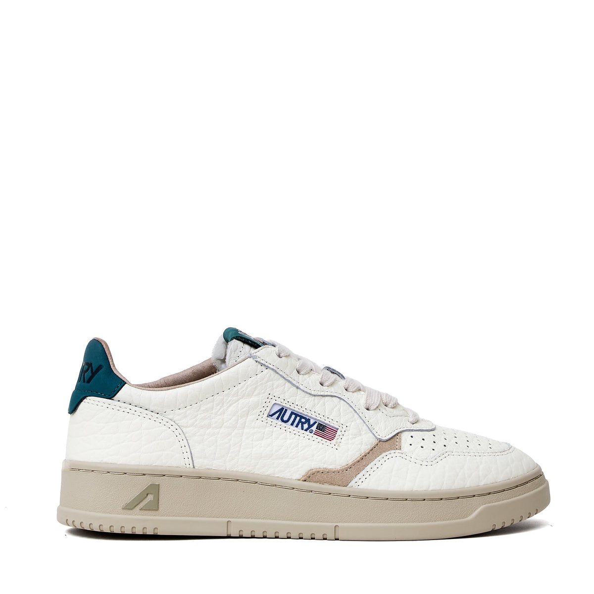 Elephant Dark Sea Medalist Low Leather Sneakers