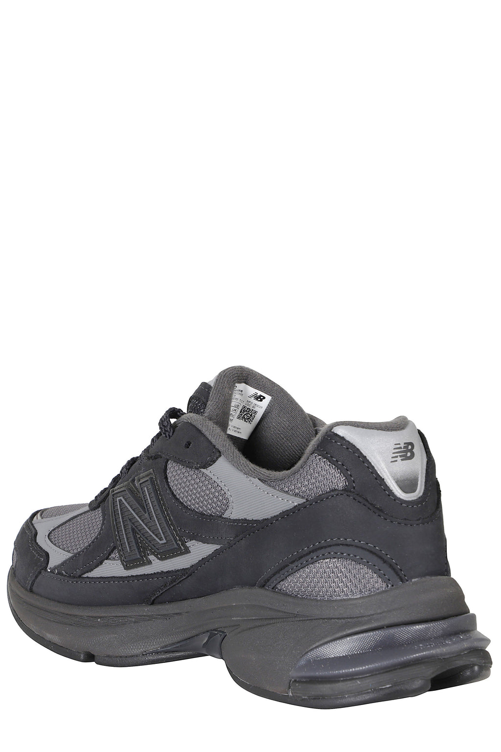 Field Grey Nubuck Mesh Running Sneakers